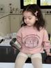 Tops de Otoño para Bebés y Niños Pequeños, Ropa Infantil 2026 Estilo Nuevo Ropa para Bebés, Ropa Infantil Estilo Coreano, Sudaderas de Otoño para Niñas