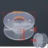 Bobina de Indutor Carretel de Plástico Acessórios de Áudio Suporte de Bobinagem em Forma de I para Crossover Carretel ABS Transparente