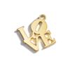 Accesorios de Acero Inoxidable Estilo Retro Simple Europeo y Americano Letra Amor Alas Corazón Cruz Joyería Venta Directa de Fábrica