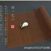 Alfombrilla de té color madera Alfombrilla de té color oscuro Alfombrilla de té Zen Cortina de té de bambú Esterilla de bambú Alfombrilla de té Esterilla para plato de té Esterilla de bambú Caminero de mesa