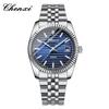 Reloj para Hombre Chenxi Incrustado con Diamantes, Reloj para Hombre Luminoso de Gran Venta, Reloj de Cuarzo Impermeable con Calendario de Moda para Negocios, Disponible Exclusivamente para Ventas Transfronterizas