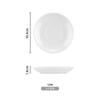 Taza de melamina blanca para restaurante, taza de agua para hotel, restaurante de comida rápida, taza especial anticaída, taza de café de plástico de imitación de porcelana comercial