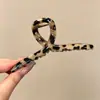 Nuevo clip de tiburón 2026 para otoño e invierno, pinza para el cabello de gran tamaño de alta gama para mujeres con cabello abundante, con diseño de lazo