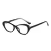 QQ7020 montura ojo de gato mariposa cara cuadrada redonda cara delgada artefacto para modificar la cara lente plana gafas para miopía fabricantes al por mayor