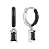 Pendientes de Plata de Ley S925 con Aguja de Plata, Celi Europeo y Americano, Diamante de Epoxy Francés, Venta Caliente Transfronteriza, Personalidad de Moda, Pendientes Coloridos