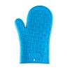 165g Guantes de Silicona Gruesos de Grano Cruzado de Dos Dedos Anti-escaldaduras Aislamiento Térmico Horno Microondas Horneado Multiusos Guantes Anticongelantes