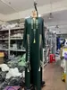 Vestido Largo con Estampado Geométrico Retro Elegante Cuello en V Falda Larga Holgado Adelgazante Estilo Étnico Vacaciones Falda Recta