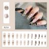 Unhas vestíveis adesivos ballet armadura usando unhas adesivos unha adesivos unhas removíveis unhas adesivos unha terminada