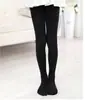 Primavera Verano Calcetines de Danza Profesionales Finos para Niños Agujero Ballet Terciopelo 80d Danza Blanco Mallas Antidesgarro