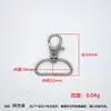 Suministros del Fabricante Ganchos de Aleación de Zinc, Pinzas para Perros, Ganchos de Boca de Pez, Clips Metálicos para Llaveros de Bolsos, Conectores de Correa y Accesorios