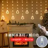 Luces de Cortina con Cable Control Remoto USB Luces de Ambiente Decoración de Anillo de Estrella de Navidad Anillo para Árbol de Navidad Fabricante de Cable de Cobre