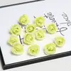 Cabeças de flores de rosa artificiais, flores pequenas, guirlandas DIY, arranjos de cabeça para grampos de cabelo, flores artificiais para decorações de casamento, adereços para fotos, flores decorativas