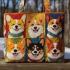 2026 Nueva Serie Transfronteriza de Cachorros Estampado Digital Bolso de Hombro Acolchado de Moda
