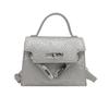 Bolsas de Alta Qualidade para Mulheres, Popular 2025 Nova Bolsa Versátil de Ombro Transversal, Simples e Fashionable Bolsa de Mão Kelly para o Dia a Dia