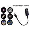Lâmpada céu estrelado, lâmpada lua, luz noturna LED criativa para quarto, lâmpada de projeção de logotipo, luz de fundo famosa na internet, best-seller transfronteiriço