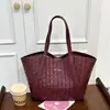 Bolsa Tote Tecida Quente Popular para Mulheres, Nova Bolsa de Ombro Casual para Viagem Transfronteiriça de Comércio Exterior, Grande Capacidade Retrô
