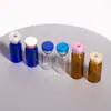 Em Estoque na Fábrica Frascos de Vidro Transparentes de 2ml com Tampa de Pressão, Frascos para Pó Liofilizado, Frascos Dosadores de Líquido Essencial de 5ml