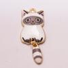 Accesorios DIY Transfronterizos Gatito Aleación Impreso Aretes Pulsera Colgante Accesorios para Carcasa de Teléfono Móvil DIY Creativo