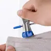 Cabide para calças cabide de roupas clipe para calças clipe ajustável para calças clipe para perna de calça cabide de metal espesso doméstico para calças clipe antiderrapante forte
