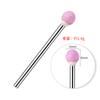 Broca de Diamante para Preparación de Uñas, Diámetro de Vástago de 2.35 mm, Universal para Eliminar Cutículas, Broca de Diamante para Uñas