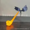 Novedad transfronteriza Dragon Flame Book Nook, lámpara de estantería luminosa de llama de dragón que escupe fuego, manualidad impresa en 3D