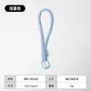 Llavero de Cuerda de Algodón Tejida a Mano Colorida Accesorios DIY Cadena para Teléfono Colgante Simple Versátil Venta al por Mayor en Stock