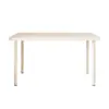 Escritorio de computadora para el hogar, mesa blanca pequeña, mesa de comedor, dormitorio, maquillaje, habitación de alquiler, escritorio para estudiantes, estilo crema