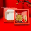 Pegatinas para Teléfono de Oro Puro 999 Año Nuevo de la Oveja, Pegatinas Doradas Lindas y Atractoras de Riqueza con Adhesivo Posterior, Personalizables para Transmisiones en Vivo, Al por Mayor