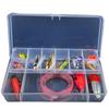 Caja de Accesorios de Pesca Doble Capa Caja para Cebo Lub Plegable Gran Capacidad Herramienta de Almacenamiento Lub Equipo de Pesca Lub Portátil