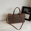 Bolsa de Gimnasio 2025 Nueva Popular de Gran Capacidad Bolso Cruzado al Hombro Bolsa de Viaje para Viajes Cortos Bolsa de Viaje para Mujer