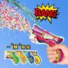 Pistola de Confeti Inflable Popular en Línea Suministros para Fiesta de Cumpleaños Accesorios de Ambiente Expulsores Globos Festivos de Lentejuelas Cañón de Confeti