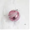 Esfera Rosa de Navidad Bola de Burbujas Decoración para Árbol de Navidad Colgante de Navidad Decoraciones Navideñas DIY Estrella para la Punta del Árbol Colgante