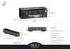 Tren de Vapor Retro Fenming con Luz, Vagón de Pasajeros, Accesorios de Vía, Piezas Suplementarias, Modelo de Juguete para Niños