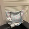 Bolsa Cruzada de Hombro Único Estilo Coreano con Lazo para Comercio Exterior, Simple y Elegante para el Viaje Diario, Mochila Diaria Linda y de Gran Capacidad para Mujer
