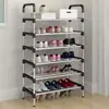Zapatero Simple, Gabinete de Zapatos Doméstico Multicapa, Entrada de Dormitorio Estudiantil de Alquiler, Ahorro de Espacio, Zapatero Multifuncional, Almacenamiento a Granel
