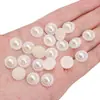 Parches de perlas artificiales de ABS color blanco roto, círculos, corazones huecos, moños, estrellas, lunas, accesorios para joyería DIY hechos a mano