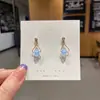 Pendientes combinables puesto de mercado nocturno al por mayor Corea del Sur pendientes explosivos simples diseño de nicho femenino pendientes de moda con temperamento