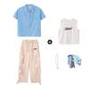 Roupas da moda hip-hop terno para meninos roupas de apresentação de bateria de hip-hop roupas da moda hiphop camisa listrada legal para meninas