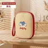 Kit de Primeiros Socorros Portátil de Viagem Desenho Animado Fofo, Bolsa de Remédios Portátil para Exterior, Bolsa de Armazenamento para Prevenção de Insolação no Verão, Bolsa de Armazenamento de Medicamentos