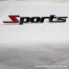 Modificación Deportiva Elegante para Coche Pegatinas de Coche Deportivo Pegatinas Metálicas Deportivas para Coche Marca de Cola de Coche Pegatinas para Carrocería Logo de Rejilla Central