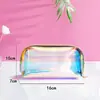 Bolsa de Almacenamiento de Cosméticos Moda Portátil Transparente Holográfica Láser Bolsa de Almacenamiento Multifuncional para Artículos de Tocador de Viaje En Stock