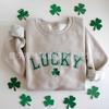 Chaqueta de Estilo Académico Fresco con Cuello Redondo para Hombre y Mujer Bordada con Trébol Digital Regalo de San Valentín Personalizado Europa y América