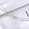 Pulsera de Pareja Amor Pez y Gato Par de Pulseras Sencillas de Diseño Nicho Pulsera Incrustada con Diamantes Moda Versátil Pulsera de Sentido de Alta Gama