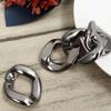 Cadena Transfronteriza de Acrílico con Galvanizado UV para Cintura, Gorra, Anillo Abierto, Ensamblable, Accesorios de Cadena para Equipaje DIY