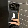 Adecuado para Funda de Teléfono Móvil Nuevo Apple 17Promax 16Pro Inglés West Highland iPhone 15 Femenina 14 Dibujos Animados 1