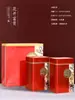 Caixa de Embalagem de Chá Preto Árvore Antiga Caixa de Presente Caixa Vazia Atacado Yunnan Dianhong Latas de Chá 0,5kg Latas de Metal Latas Vazias Caixa de Presente