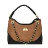 Bolso tote 2026 estilo nuevo, bolso pequeño de cadena con patrón de rombos retro inspirado en Chanel, bolso de gran capacidad para el trabajo, bolso de gamuza para el hombro para mujer