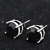 Pendientes Clásicos Europeos y Americanos de Cuatro Garras con Circonita, Modelo Nuevo de Venta Caliente Transfronteriza 'Wish', Pendientes Brillantes de Diamante, Pendientes Clásicos de Moda Personalizados