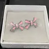 Nuevos Pendientes Chanel Collar de Familia Antigua Pulsera TB Pendientes CD Dior Réplica con Etiquetas Versión Alta Venta al por Mayor de Fábrica