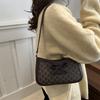 Bolso Cuadrado Pequeño Transfronterizo Moda Versátil Sencillo 2025 Nuevo Primavera Textil Bolso de Hombro/Axila para Viajar
